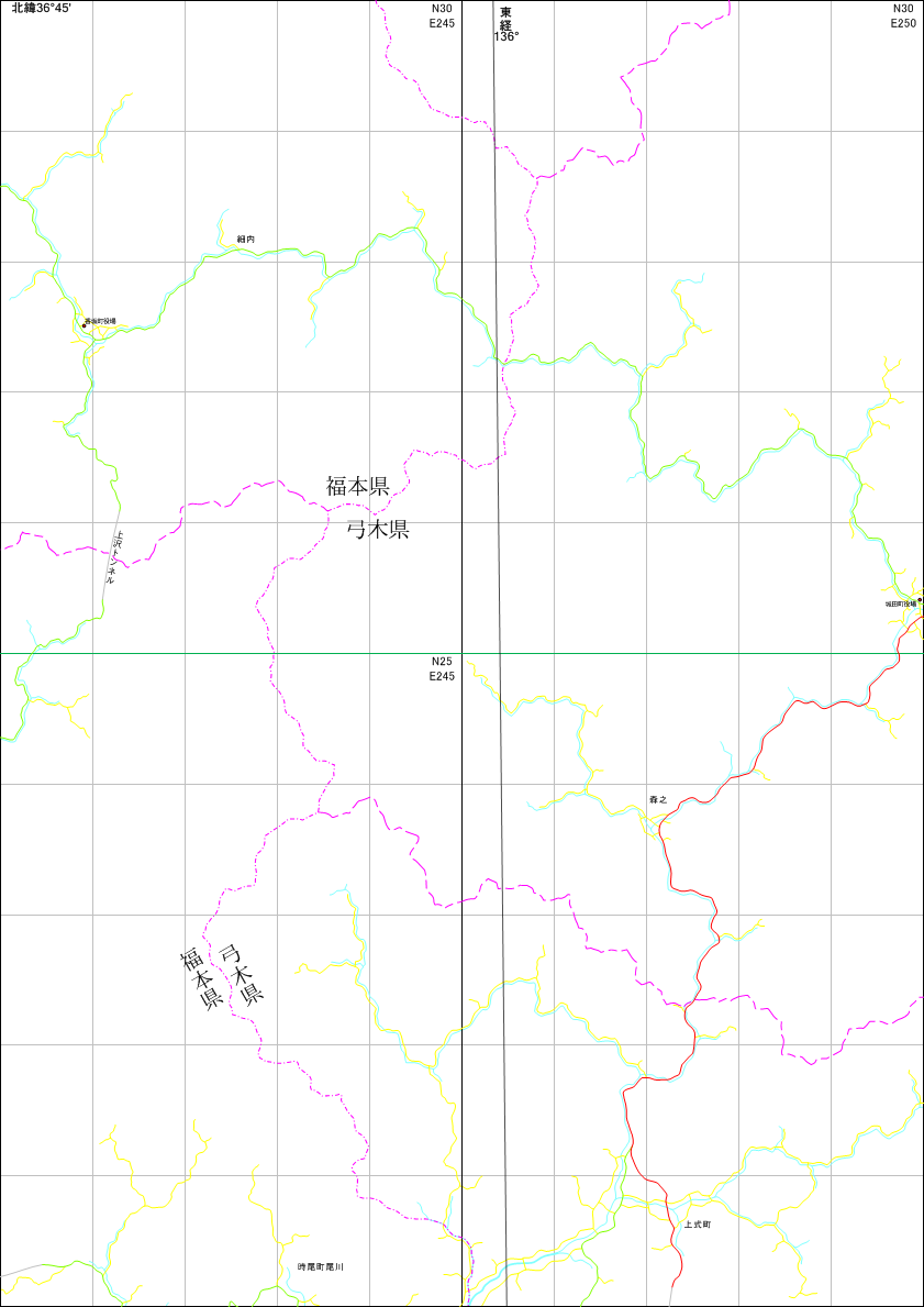 架空地図(図葉名:城田町西)