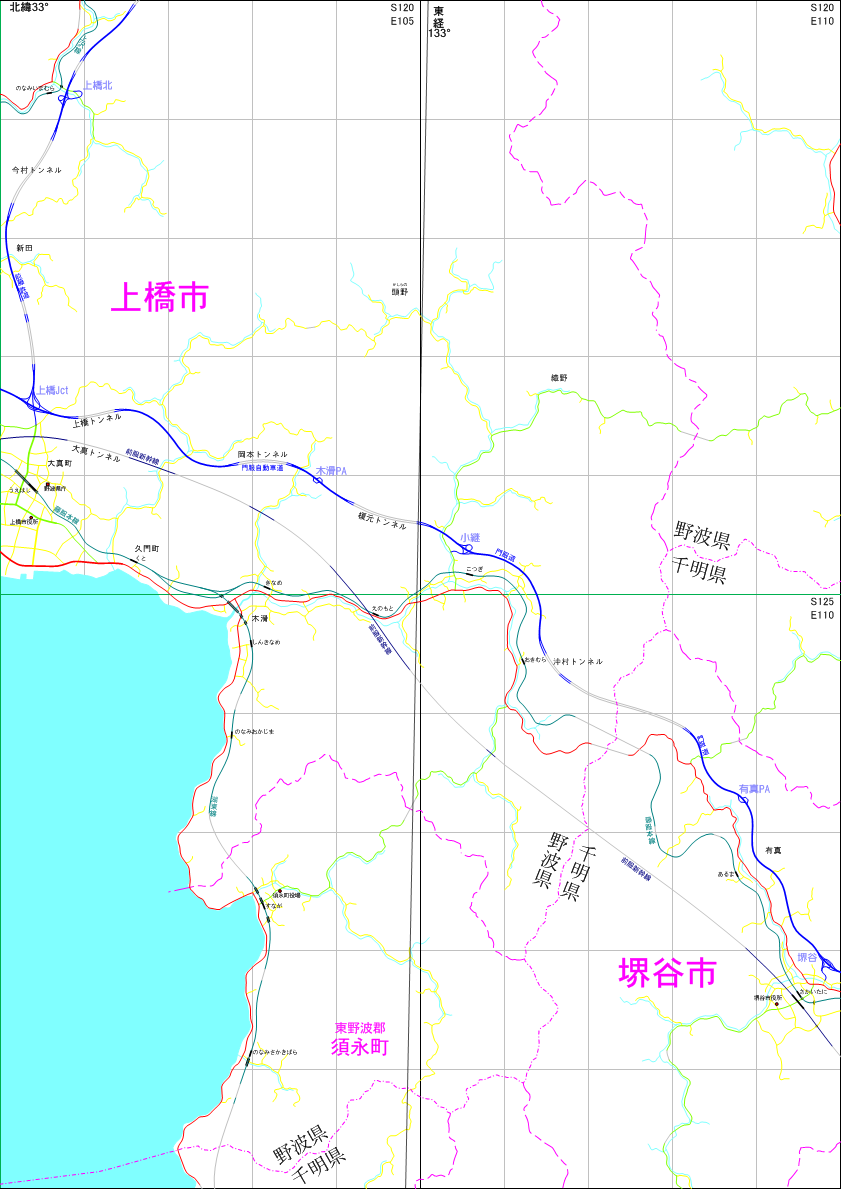 架空地図(図葉名:上橋)